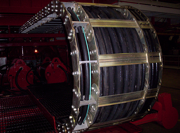 Mining Equipment needs Rugged Cable and Hose Protection